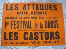 Affiche originale castors d'occasion  France