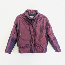 Jaqueta XCT Vintage Tamanho M-L Roxa Rosa Iridescente Motocicleta Y2K Anos 80 Anos 90 comprar usado  Enviando para Brazil