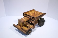 Caminhão basculante móvel MARX LUMAR VINTAGE 50-60s metal prensado amarelo!!! comprar usado  Enviando para Brazil