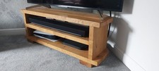 Solid oak stand for sale  ELLESMERE PORT