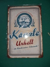 Blechschild brauerei kauzen gebraucht kaufen  Reichenberg