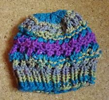 Mütze handgestrickt color gebraucht kaufen  Essenbach