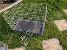 Folding dog crate for sale  FARINGDON