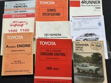 Lot toyota manuals for sale  Bradenton