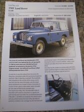 1981 land rover for sale  BRISTOL