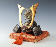 Capacete vintage samurai japonês moderno lindo -Dragon Deco Kabuto - tamanho pequeno, usado comprar usado  Enviando para Brazil