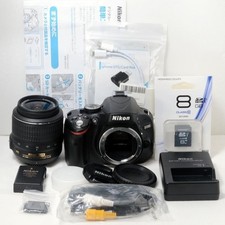 Usado, Kit de lentes Nikon D5100 AF-S 18-55mm VR com cartão SD comprar usado  Enviando para Brazil