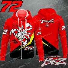Moletom com capuz Marco Bezzecchi nº 72 Aprilia Racing MotoGP - Novo em folha! comprar usado  Enviando para Brazil