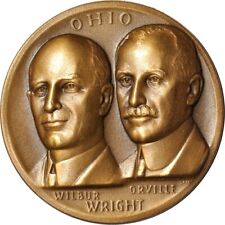 Usado, Medalla de Bronce Wright Brothers Sello del Estado de Ohio Medallic Art Co. - Envío Gratuito segunda mano  Embacar hacia Argentina