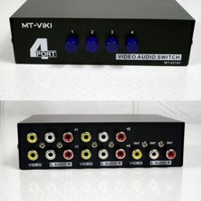 Audio video umschalter gebraucht kaufen  Wittstock/Dosse