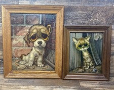 Vintage framed dog for sale  Fredericktown