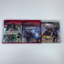 Uncharted trilogy lot for sale  Duncan