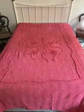 Vintage pink candlewick for sale  IPSWICH