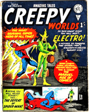 Creepy worlds signed for sale  CLEETHORPES