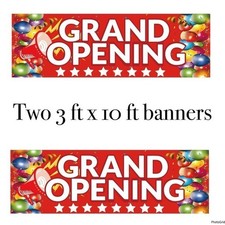grand opening banner sign for sale grand opening banner sign for sale Largo