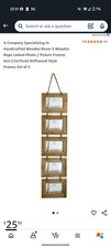 Rustic wooden hanging for sale  PULBOROUGH