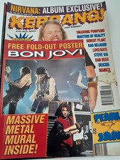 Kerrang magazine issues for sale  KIDDERMINSTER