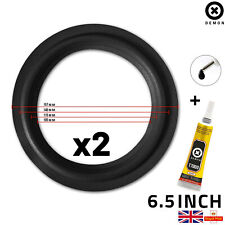 2x 6,5" polegadas woofer alto-falante parte luz envolve reparos espuma sobressalente 157MM + cola comprar usado  Enviando para Brazil