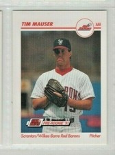 1991 Line Drive pré-novato AAA #489 Tim Mauser Scranton/Wilkes-Barre Red Barons comprar usado 1991 Line Drive pré-novato AAA #489 Tim Mauser Scranton/Wilkes-Barre Red Barons comprar usado  Enviando para Brazil