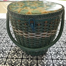 Vintage round sewing for sale  Shepherd