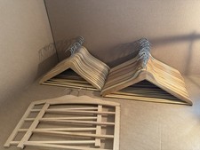 39x kleiderbügel holz gebraucht kaufen  Zeven