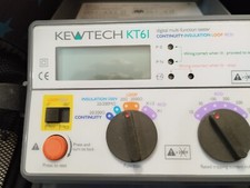 Kewtech k61 electrical for sale  DALBEATTIE