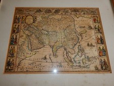 Alte landkarte asia gebraucht kaufen  Erfurt