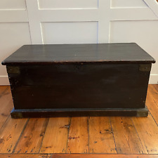 Antique wooden chest for sale  FAREHAM