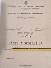 Pagella scolastica anno usato  Bari