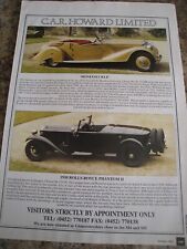 Car howard honeysuckle for sale  BRISTOL