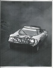 LANCIA STRATOS WALDEGARDY NA RAJDZIE SAFARI 1975 ZDJĘCIE B/W, używany na sprzedaż  Wysyłka do Poland