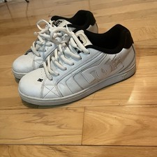 Usado, Tênis de skate DC Court Graffik masculino tamanho 8 branco e preto (302361) robusto Y2K gótico comprar usado Usado, Tênis de skate DC Court Graffik masculino tamanho 8 branco e preto (302361) robusto Y2K gótico comprar usado  Enviando para Brazil