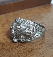 Anello argento uomo usato  Aprilia