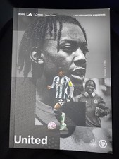 Newcastle utd wolverhampton for sale  SOUTH SHIELDS
