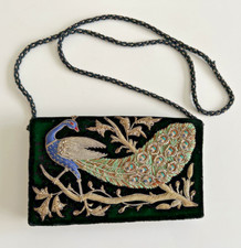 Zardozi emboidiered peacock for sale  LONDON