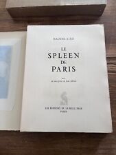 Livre baudelaire spleen d'occasion  Annecy