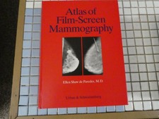 ATLAS OF FILM - SCREEN MAMMOGRAPHY BY DE PAREDES M.D. H/C 1ST ED 364 PGS ILLUS comprar usado  Enviando para Brazil