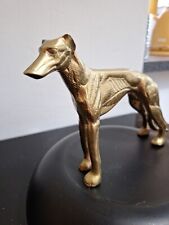 Vintage brass greyhound for sale  NOTTINGHAM