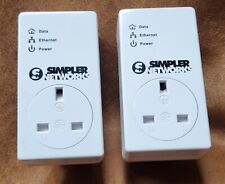 Powerline adapter simpler for sale  LONDON