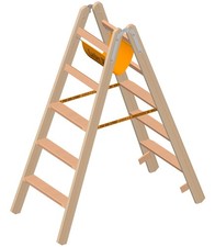 Layher 1020 holzstehleiter gebraucht kaufen  Oberhausen