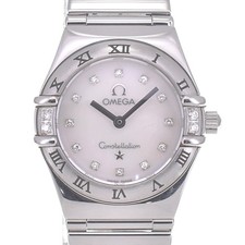 Usado, Relógio feminino OMEGA Constellation Mini My Choice 1566.76 quartzo diamante A#141244 comprar usado  Enviando para Brazil