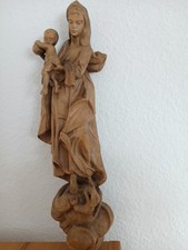 Holzfigur maria jesuskind gebraucht kaufen  Mönchberg