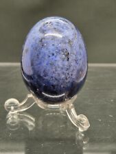 Dumortierite mineral egg for sale  LONDON