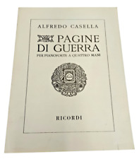 Alfredo casella pagine usato  Teramo