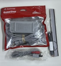Genuíno OEM Original Nintendo Wii Cabo de Alimentação, Cabo AV e Pacote de Barra de Sensor comprar usado  Enviando para Brazil