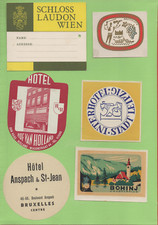 Etichette albergo hotel usato  Bologna
