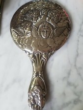 Espelho De Mão Prata Antigo Reynolds Anjos Birmingham Epns Alça De Anjo comprar usado  Enviando para Brazil
