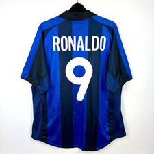 Camisa de futebol original Inter de Milão 2001-2002 Maglia Calcio Nike - Ronaldo comprar usado  Enviando para Brazil