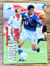 Cartão Panini 1998 França Copa do Mundo #117 Kazuyoshi Miura Japão comprar usado  Enviando para Brazil