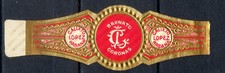 OLD CIGAR BAND "C.L. BARNATO CORONAS" of "CALIXTO LOPEZ" comprar usado  Enviando para Brazil